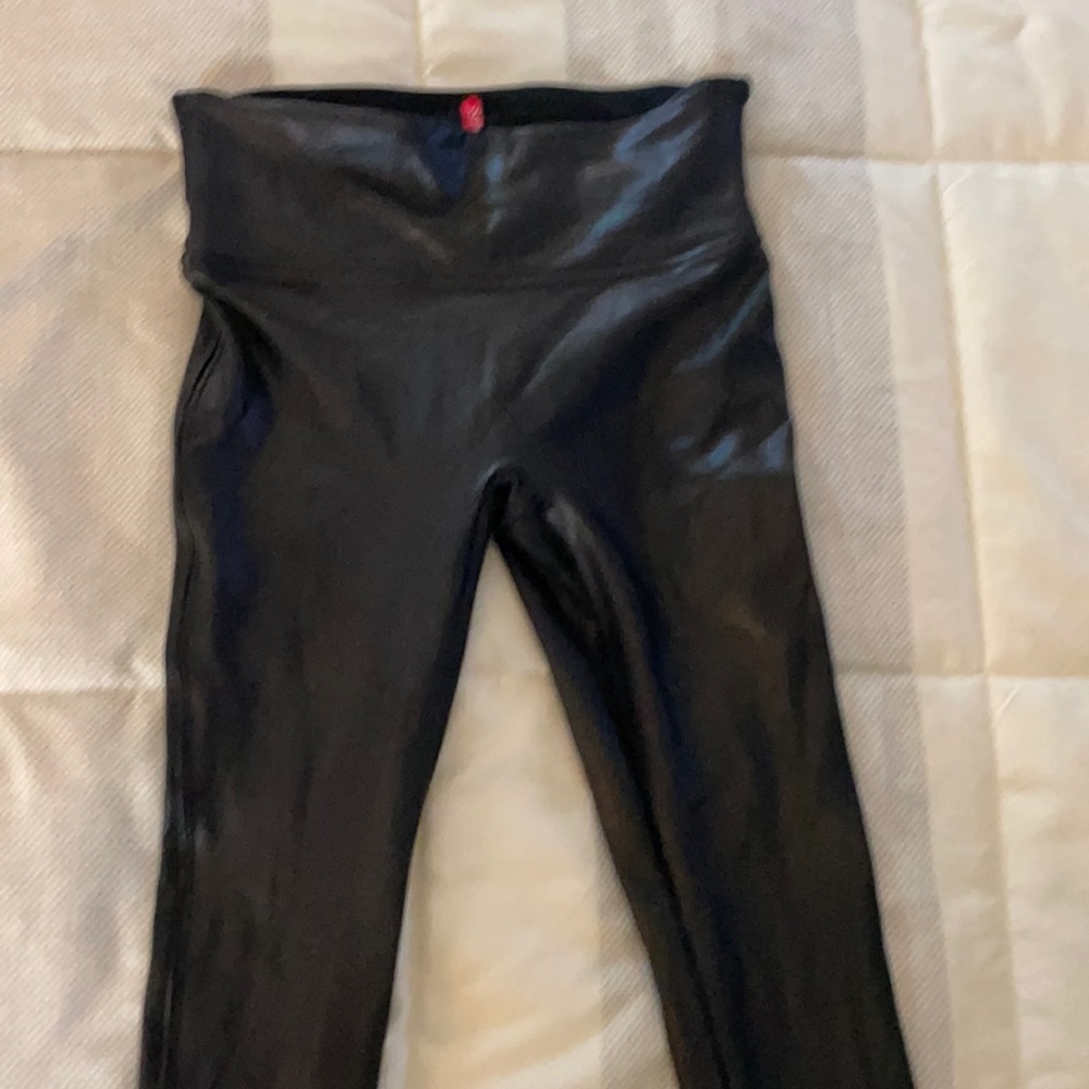 Spank faux leather pants sz XS